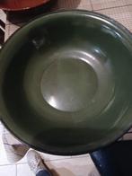 Groen emaille schaal, Antiek en Kunst, Ophalen of Verzenden