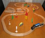 Houten treinbaan. Merk : Ikea, Kinderen en Baby's, Speelgoed | Houten speelgoed, Ophalen of Verzenden, Gebruikt, Overige typen