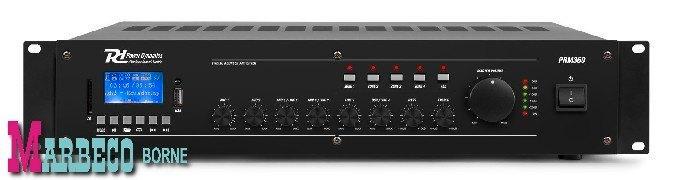 Versterker Mixer 100Volt, 360watt, 6-kan, MP3,BlueT, PRM360, Muziek en Instrumenten, Instrumenten | Toebehoren, Nieuw, Overige instrumenten