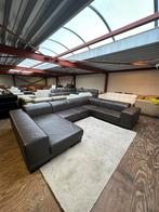 Design bruin leren hoekbank U bank bankstel leer Z.G.A.N., 2871SK, 125 cm of meer, Design, Mariansoliak8@gmail.com