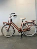 Gazelle Heavy Duty koperkleur 3 versnellingen, Ophalen, 2 zitjes, Gazelle, 53 tot 56 cm