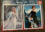 Frozen II 2x500 Puzzel Educa, Verzenden, Zo goed als nieuw, Legpuzzel