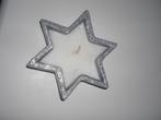 KERST -2x  KAARS in de vorm van een STER (Nieuw), Ophalen, Nieuw