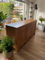 Massief eiken dressoir, Ophalen, 150 tot 200 cm, Eikenhout, Zo goed als nieuw