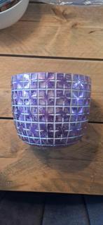 Bloempot lila (binnen), Ophalen, Rond, Binnen, Aardewerk