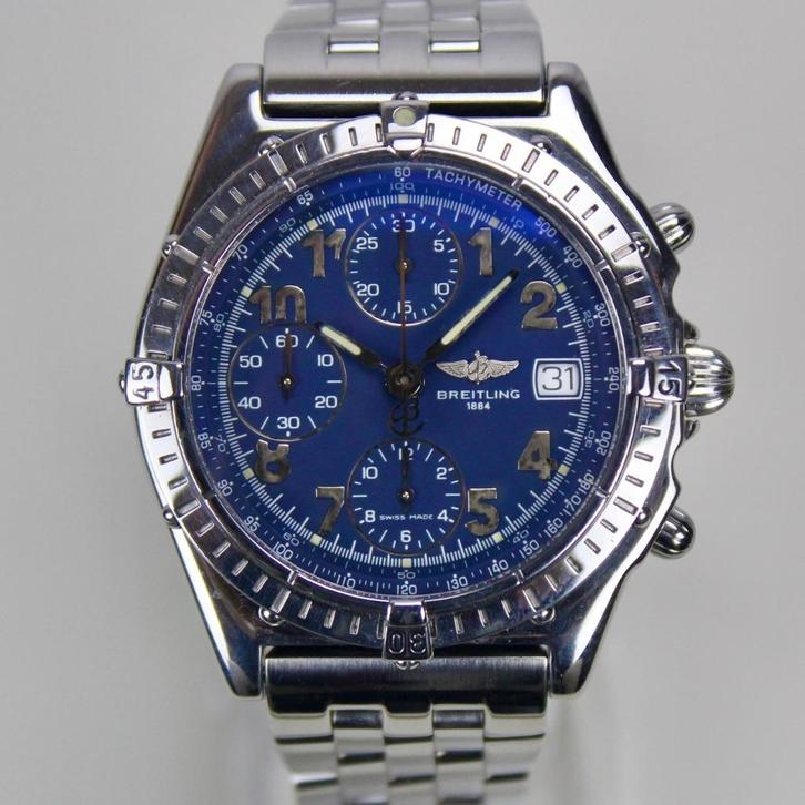 Breitling Chronomat - B13050 - Full set, Sieraden, Tassen en Uiterlijk, Horloges | Heren, Gebruikt, Polshorloge, Breitling, Staal