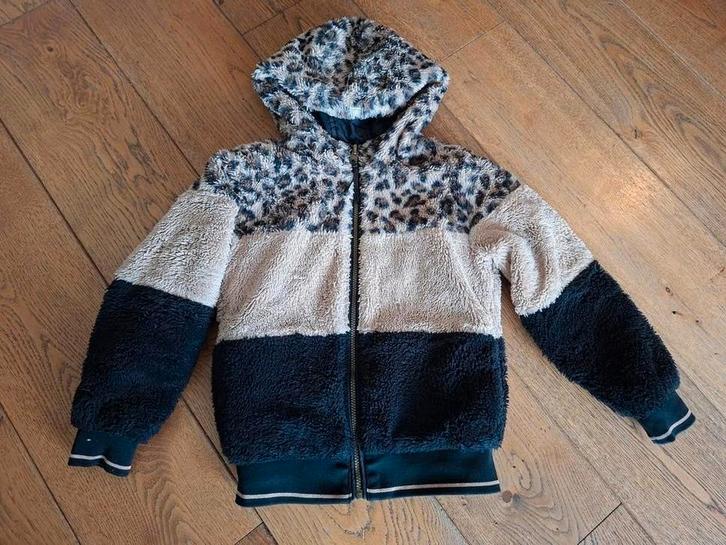 WE Omkeerbare Winterjas 134-140, Kinderen en Baby's, Kinderkleding | Maat 134, Gebruikt, Meisje, Jas, Ophalen