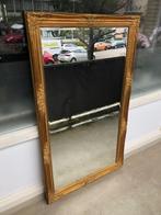 Grote gouden barok spiegel (facet geslepen), Huis en Inrichting, Woonaccessoires | Spiegels, Ophalen, 100 tot 150 cm, Zo goed als nieuw