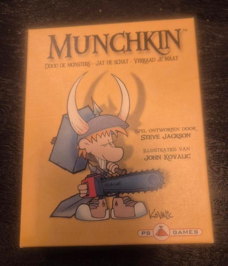Munchkin Kaartspel - NL versie, nieuwstaat, Hobby en Vrije tijd, Gezelschapsspellen | Kaartspellen, Gebruikt, Drie of vier spelers