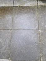 Keramische tuintegels grijs, 21 tegels 60x60, Keramiek, Gebruikt, Ophalen, Terrastegels
