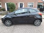 Ford Ka 1.2 69pk 2011 Zwart, Auto's, Ford, Voorwielaandrijving, 1242 cc, 4 cilinders, 4 stoelen
