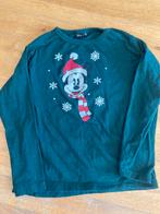 Kerst t shirt maat 122-128 Disney, Kinderen en Baby's, Kinderkleding | Maat 122, Jongen of Meisje, Gebruikt, Shirt of Longsleeve