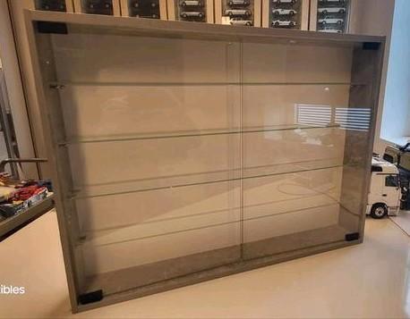 4 x wandvitrine HxBxD 60x79/80 (2om2) x10,5 cm, Huis en Inrichting, Kasten | Vitrinekasten, Gebruikt, Minder dan 100 cm, 50 tot 100 cm