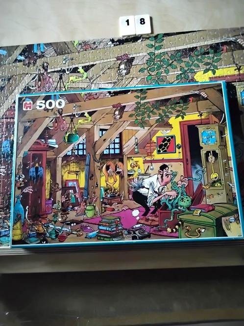 Jan van Haasteren The Bachelor Unieke puzzel 500st, Hobby en Vrije tijd, Denksport en Puzzels, Gebruikt, Ophalen of Verzenden