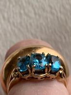 Gouden ring 10 kt, Ophalen of Verzenden, Met edelsteen, Dame, Goud