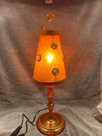 Unieke Tarogo Lamp, Ophalen of Verzenden, Zo goed als nieuw, Stof, Retro
