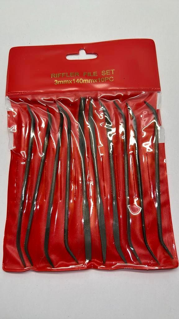 10 Riffler vijltjes nieuw ( vijlen voor hout goud kalksteen, Hobby en Vrije tijd, Knutselen, Nieuw, Materiaal, Ophalen of Verzenden