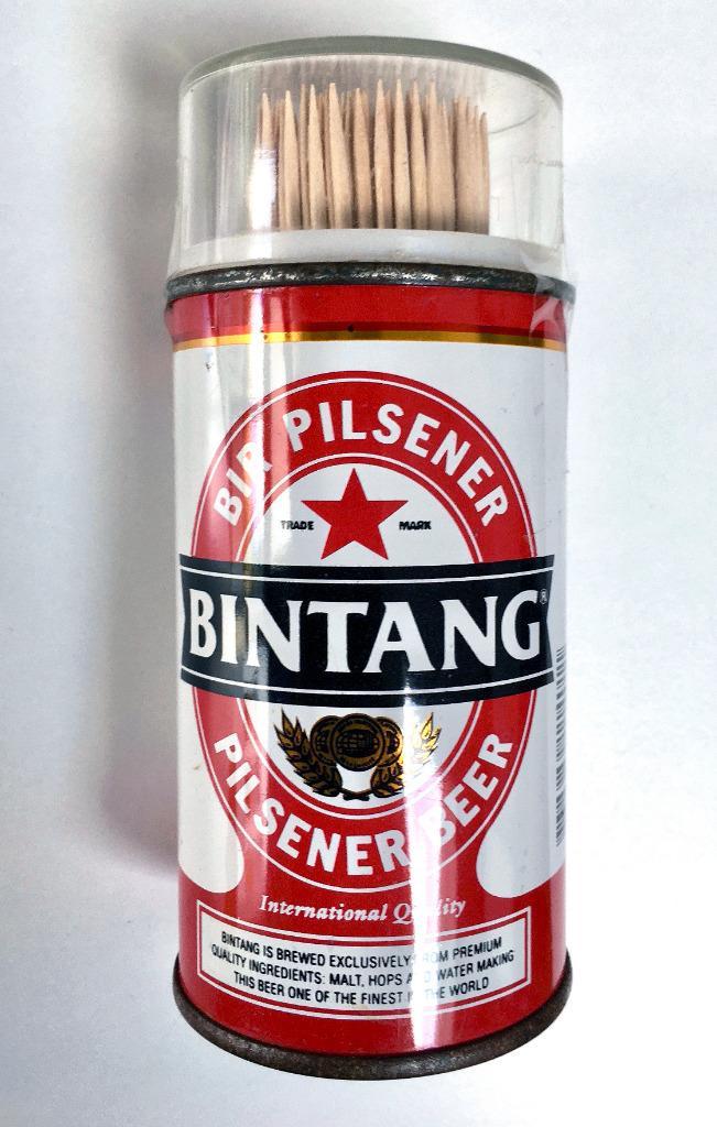 Bintang pilsener beer - Houder voor tandenstokers, Verzamelen, Biermerken, Reclamebord, Plaat of Schild, Overige merken, Ophalen of Verzenden