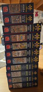 12 Jan van Haasteren puzzels, Ophalen, 500 t/m 1500 stukjes, Zo goed als nieuw