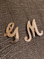 2 zilveren oude broches, Sieraden, Tassen en Uiterlijk, Broches, Verzenden, Gebruikt, Zilver, Zilver