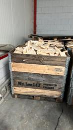 Te koop brandhout haardhout rest! 1 bak is 1 gestorte kuub, Tuin en Terras, Haardhout, Minder dan 3 m³, Ophalen, Overige houtsoorten