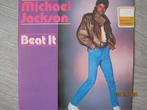 Michael Jackson   -   Beat it, 7 inch, Single, Ophalen of Verzenden, Zo goed als nieuw