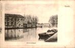 Gouda - Bleekerssingel - Boten aan oever, Ophalen of Verzenden, Voor 1920, Gelopen, Zuid-Holland