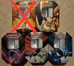 Pokemon mystery tins blikken 60 kaarten per blik, Ophalen of Verzenden, Gebruikt, Meerdere kaarten, Foil