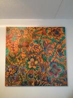 Schilderij kunstschilder kleurrijk, Ophalen