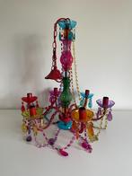 Gekleurde kroonluchter, Huis en Inrichting, Lampen | Kroonluchters, Ophalen, Gebruikt