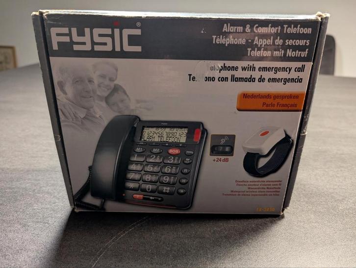 Seniorentelefoon Fysic FX-3850, Telecommunicatie, Vaste telefoons | Handsets en Draadloos, 1 handset, Ophalen of Verzenden