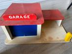 Vintage shell garage met  Miniatuur autootjes jaren 50, Verzenden, Gebruikt, Auto, Overige merken