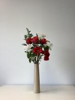 Mooi rozen boeketje in stenen vaasje - losse stelen!, Ophalen, Zo goed als nieuw