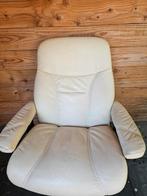 Stressless fauteuil/stoel draaibaar en verhoogd, Huis en Inrichting, Ophalen of Verzenden, Zo goed als nieuw, 50 tot 75 cm, Leer
