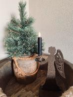 Kerstengel met LED kaars, Ophalen, 25 tot 50 cm, Metaal, Kaars