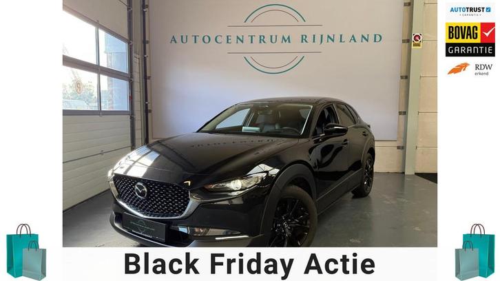 Mazda CX-30 2.5 e-SkyActiv-G M Hybrid Homura FABRIEK GARANTI, Auto's, Mazda, Bedrijf, Te koop, CX-30, ABS, Achteruitrijcamera