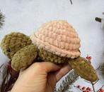 Crocheted Turtle / Sea Turtle Plushie, Nieuw, Wol of Garen, Ophalen of Verzenden, Haken