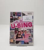 Nintendo Wii Game U-SING nette staat garantie, Vanaf 3 jaar, Ophalen of Verzenden, 3 spelers of meer, Muziek