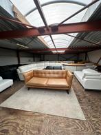 Cognac leren retro design bank banstel 3 zits cognac leer, 2871SK, Design, Mariansoliak8@gmail.com, Ophalen of Verzenden