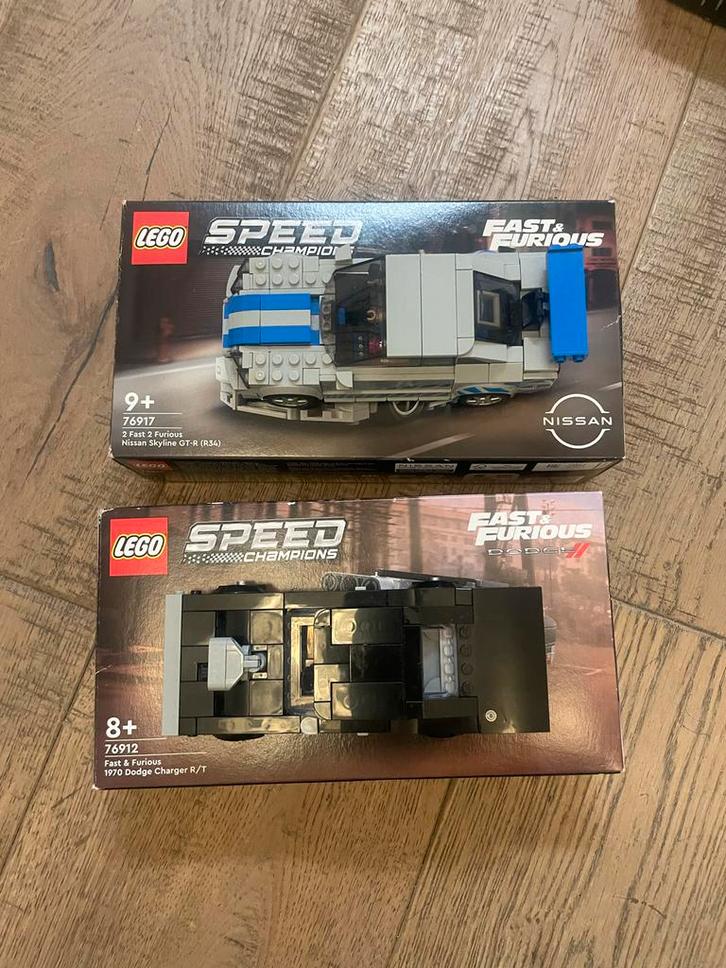 Lego Speed Champions Fast & Furious Set, Hobby en Vrije tijd, Modelbouw | Auto's en Voertuigen, Zo goed als nieuw, Auto, Groter dan 1:32