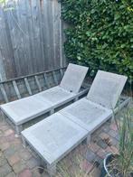 Rotan Ligbedden - 2 stuks, Tuin en Terras, Ligbedden, Ophalen, Gebruikt, Rotan