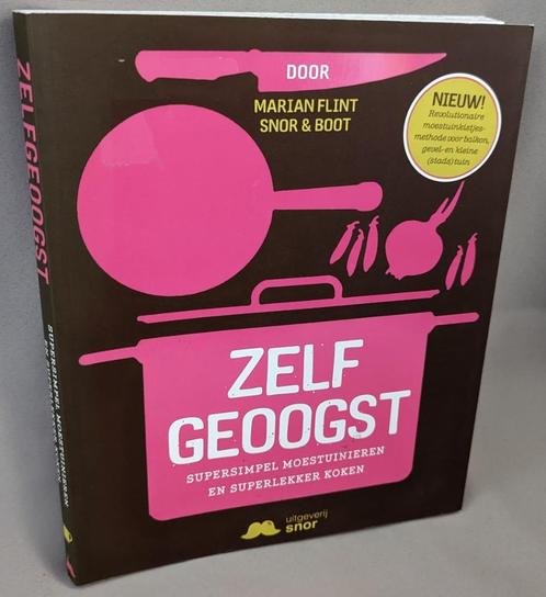 Boek Zelf geoogst - Marian Flint, Boeken, Wonen en Tuinieren, Zo goed als nieuw, Moestuin, Ophalen of Verzenden
