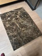 SHOWMODEL MOET WEG! Marmeren salontafel 80x60x45, Ophalen of Verzenden, Nieuw, Rechthoekig, 100 tot 150 cm