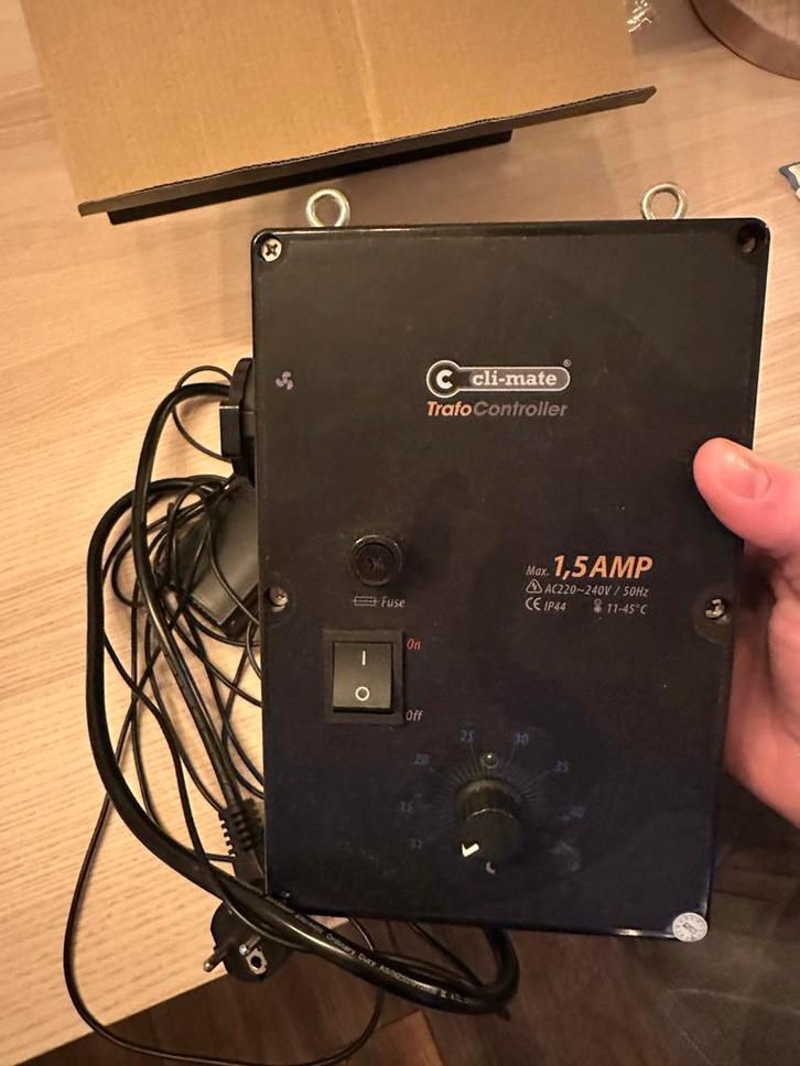 Cli-mate professionele controller, Tuin en Terras, Kweekspullen, Gebruikt, Klimaatbeheersing, Ophalen of Verzenden