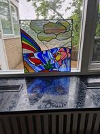 Mooi tiffany voorzetraam, Ophalen