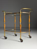 Italiaanse serveerwagen trolley, Antiek en Kunst, Antiek | Meubels | Tafels, Ophalen