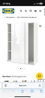 Pax kast IKEA - glanzend wit, Huis en Inrichting, Kasten | Kledingkasten, Ophalen, Gebruikt, 200 cm of meer, 50 tot 100 cm