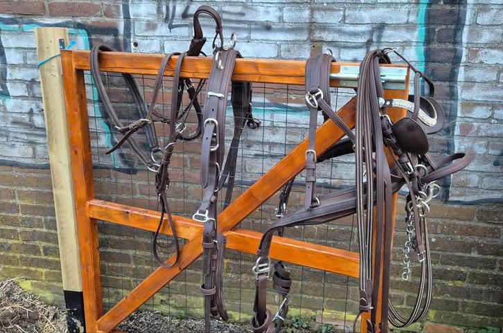 Ideal eurotech enkelspan combi tuig, Dieren en Toebehoren, Paarden en Pony's | Hoofdstellen en Tuigage, Zo goed als nieuw, Overige soorten