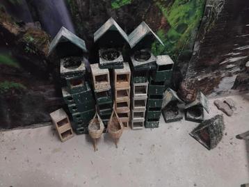 Nestkastjes voor tropische vogels 37 stuks in 1 koop beschikbaar voor biedingen