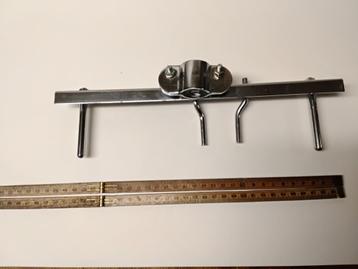 Vintage percussie houder voor aan statief, standaard beschikbaar voor biedingen